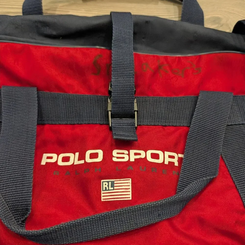 90s/Y2K Polo Sport Ralph Lauren Nylon Duffle Bag